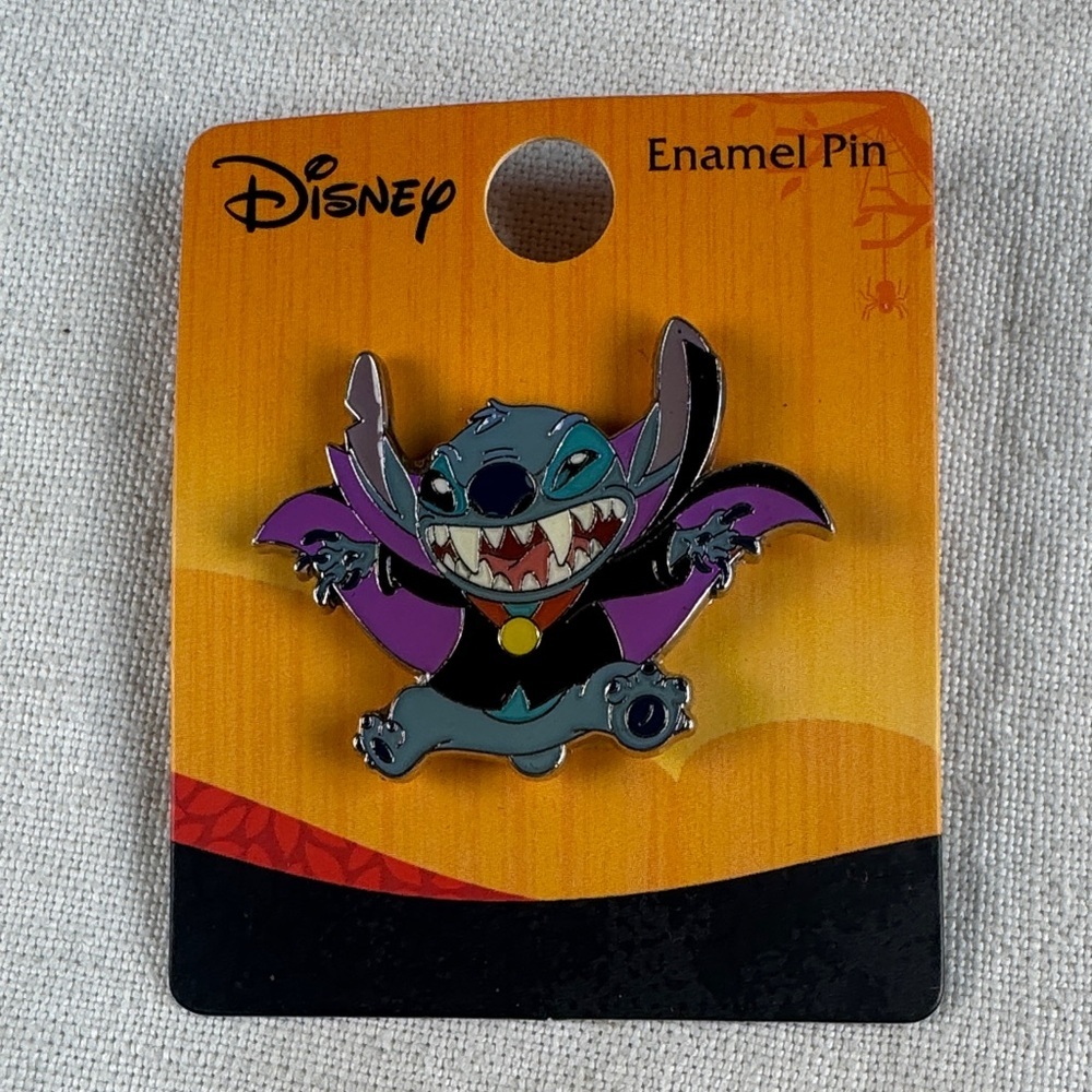 Loungefly Disney Stitch Enamel Pin - Blue and Purple